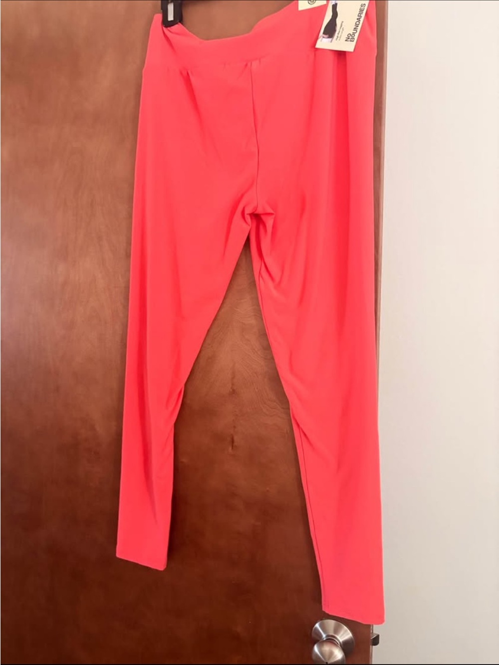 No Boundaries Coral High-Rise Leggings